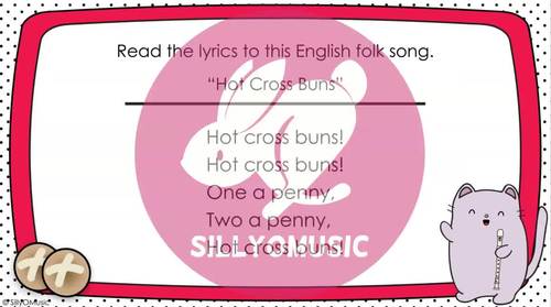 Hot Cross Buns Recorder Lesson PPT With MP S And Worksheets For Beginners