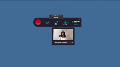 Personal Capture Walkthrough Video - Kaltura Videos