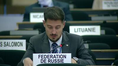 Russian Federation, Mr. Dmitry Vorobiev