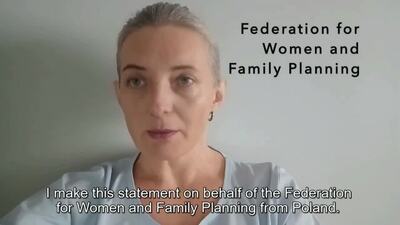 Federation for Women and Family Planning, Ms. Urszula Grycuk