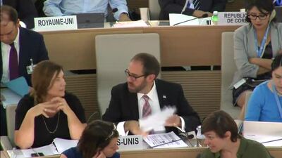 Mr. Joaquín A. Maza Martelli, President of the Human Rights Council (Adoption)