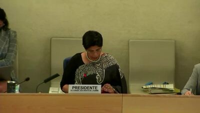 Ms. Nazhat Shameem Khan, President of the Human Rights Council (Adoption)