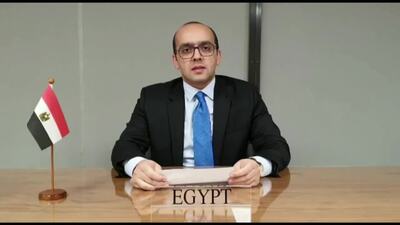 Egypt (on behalf of a Group of Arab States), Mr. Ahmed Moharam Ahmed Soliman