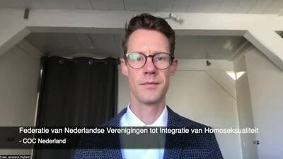 Federatie van Nederlandse Verenigingen tot Integratie Van Homoseksualiteit - COC Nederland (Joint Statement), Mr. Freek Janssens 