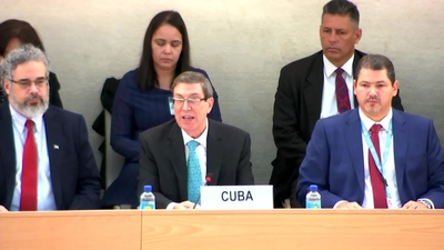 H.E. Mr. Bruno Rodriguez Parrilla, Minister of Foreign Affairs of the Republic of Cuba (Comments and Answers)