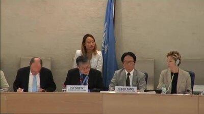 Mr. Choi Kyong-Lim, President of the Human Rights Council (Action on Amendment REJECTED)