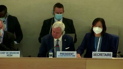 Mr. Federico Villegas, President of the Human Rights Council (Adoption)