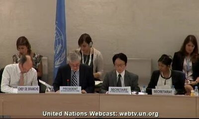 Mr. Remigiusz Achilles Henczel, President of the Human Rights Council (ADOPTION)