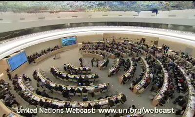 Spain, 18th Special Session, Human Rights Council