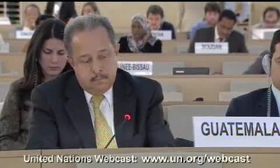 Guatemala, 18th Special Session, Human Rights Council