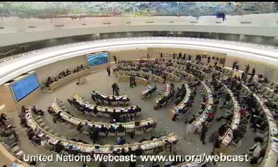 Romania, 18th Special Session, Human Rights Council