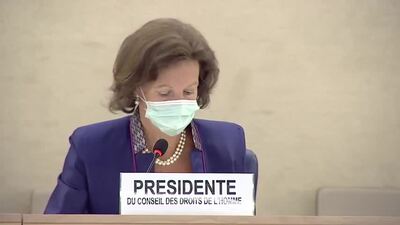 Ms. Elisabeth Tichy-Fisslberger, President of the Human Rights Council (Vote on L.24)