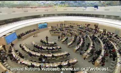 Morocco, 18th Special Session, Human Rights Council