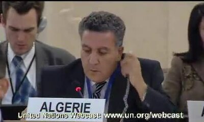Algeria, 18th Special Session, Human Rights Council
