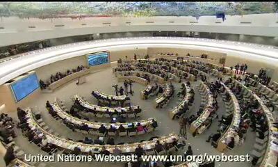United Towns, 18th Special Session, Human Rights Council