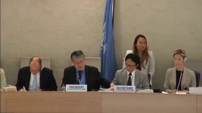 Mr. Choi Kyong-Lim, President of the Human Rights Council (Action on Amendment  REJECTED )
