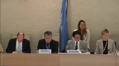 Mr. Choi Kyong-Lim, President of the Human Rights Council (Adoption)