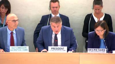 Mr. Václav Bálek, President of the Human Rights Council
