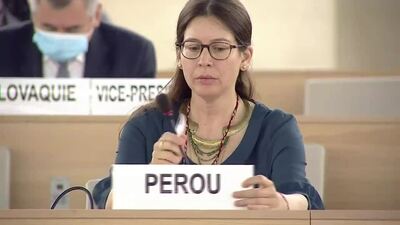 Peru, Ms. Ana Teresa Lecaros Terry