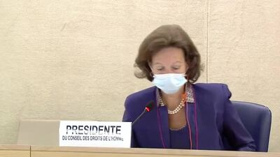 Ms. Elisabeth Tichy-Fisslberger, President of the Human Rights Council (Adoption)