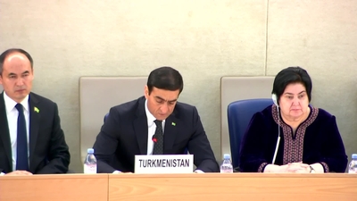 Mr. Mohamadov, Head of the Committee, Parliament of Turkmenistan