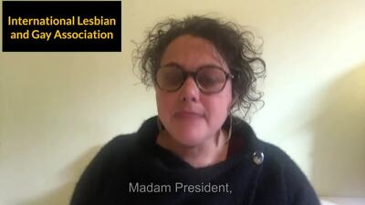 International Lesbian and Gay Association, Ms. Lana Woolford