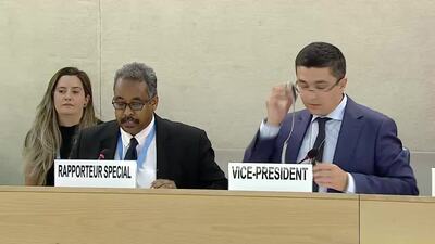 Mr. Mohamed Abdelsalam Babiker, Special Rapporteur on the Situation of Human Rights in Eritrea (Introduction)