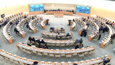 H.E. Mr. Darius Staniulis, Ambassador, Permanent Representative of the Republic of Lithuania to UNOG (on behalf of the Troika)