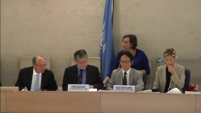 Mr. Choi Kyong-Lim, President of the Human Rights Council (Action on L.42 ADOPTED)
