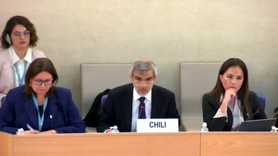 H.E. Mr. Luis Cordero Vega, Minister of Justice and Human Rights of Chile
