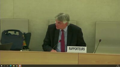 Ms. Nazhat Shameem Khan, President of the Human Rights Council (Adoption)