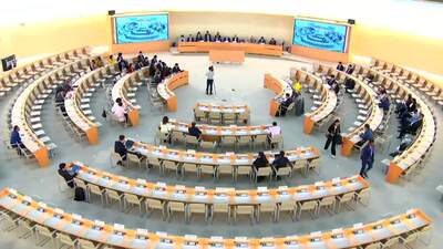 Mr. Almas Abdikarim, Attaché at the Permanent Mission of the Republic of Kazakhstan to UNOG (on behalf of the Troika)