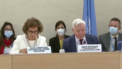 Ms. Nada Al Nashif, Deputy High Commissioner for Human Rights (Oral Update)