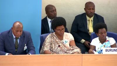 Mr. Asim Ahmed, Vice-President of the Human Rights Council (Adoption)