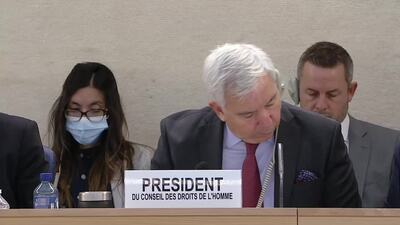Mr. Federico Villegas, President of the Human Rights Council (Adoption) 