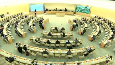 Ms. Nazhat Shameem Khan, President of the Human Rights Council (Adoption of the session report)