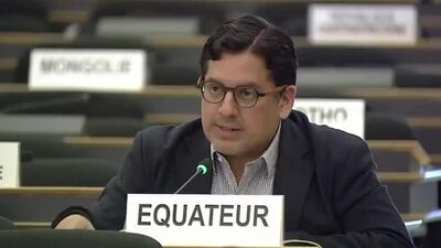Ecuador, Mr. Walter Schuldt Espinel