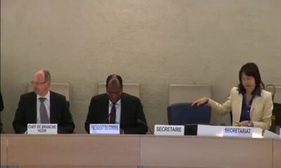 Mr. Baudelaire, Ndong Ella, President of the Human Rights Council