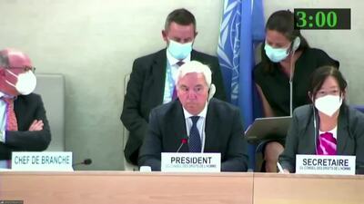 Mr. Federico Villegas, President of the Human Rights Council (Adoption)