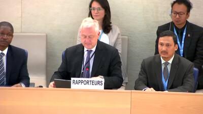 Mr. Václav Bálek, President of the Human Rights Council (Adoption)