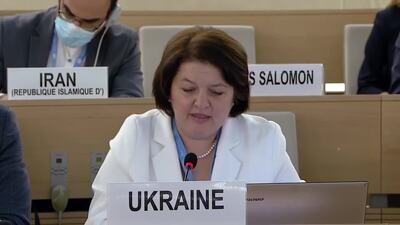 Ukraine (Country Concerned), Ms. Evheniia Filipenko