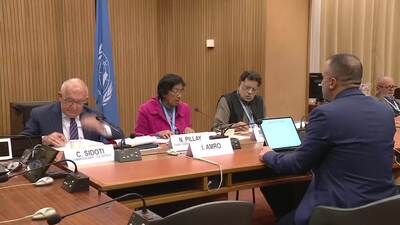 Ms. Navanethem Pillay, Chairperson of the Commission of Inquiry on the Occupied Palestinian Territory, including East Jerusalem, and in Israel 