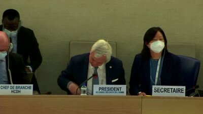 Mr. Federico Villegas, President of the Human Rights Council (Adoption)