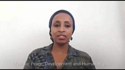 MAAT for Peace, Development and Human Rights, Ms. Fana Belay