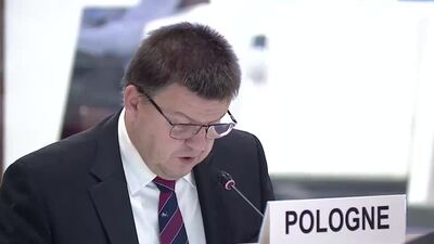 Poland, Mr. Zbigniew Czech