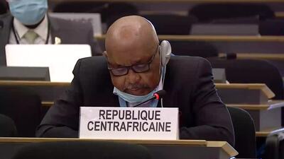 Central African Republic (on behalf of the African Group), Mr. Léopold Ismael Samba