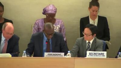 Mr. Coly Seck, President of the Human Rights Council (Adoption)