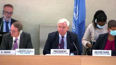 Mr. Pablo de Greiff, Member of the Independent International Commission of Inquiry on Ukraine (Final Remarks)