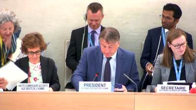 Ms. Dorothy Estrada-Tanck, Chair of the Working Group on discrimination against women and girls 