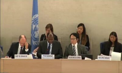 Mr. Baudelaire Ndong Ella, President of the Human Rights Council (adoption)